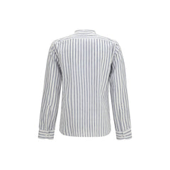Brooksfield Blue Cotton Shirt