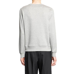 Valentino Garavani Gray Cotton Sweatshirt