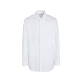 Valentino Garavani White Cotton Dress Shirt