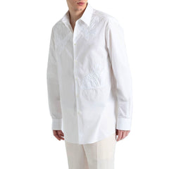 Valentino Garavani White Cotton Dress Shirt