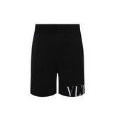 Valentino Garavani Black Modal Shorts