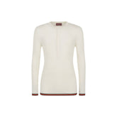 Gucci White Silk T-Shirt
