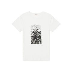 Celine White Cotton T-Shirt