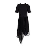 Givenchy Zwarte Polyester Casual Jurk