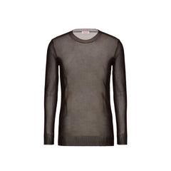 Valentino Garavani Brown Silk Sweatshirt