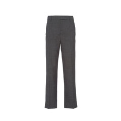Prada Gray Virgin Wool Pants