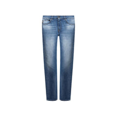 Versace Blue Cotton Jeans Denim