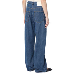 Valentino Blue Cotton Jeans Denim