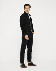 Brunello Cucinelli Black Leather Leather Jacket