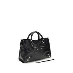 Balenciaga Black Lamb Ovis Aries Aries Handbag