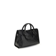 Balenciaga Black Lamb Ovis Aries Aries Handbag