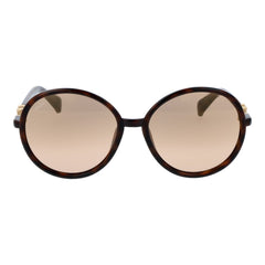 Max Mara Brown Stainless Steel Sunglasses