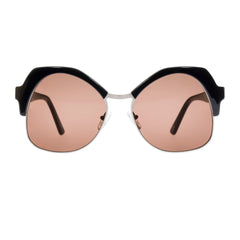 Andy Wolf Black Metal & Plastic Sunglasses