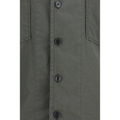 Dolce & Gabbana Gray Cotton Shortsleeve Shirt