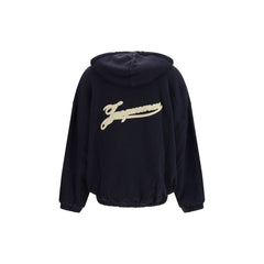 Jacquemus Blue Cotton Sweatshirt