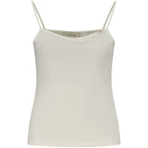 Calvin Klein White Cotton Womens Tank