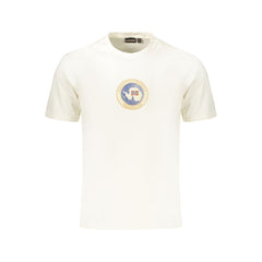 Napapijri White Cotton Men's T-Shirt