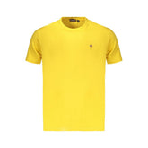 Napapijri Giallo Cotton Men's T-Shirt