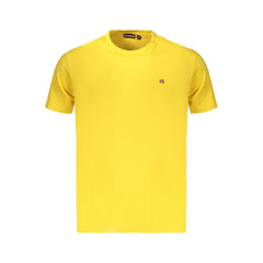 Napapijri Giallo Cotton Men's T-Shirt