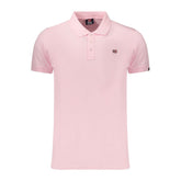 Norway 1963 Pink Cotton Men's Polo Shirt