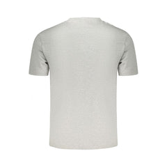Napapijri Gray Cotton Men's T-Shirt