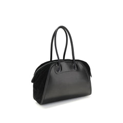 Vivienne Westwood Black Calf Leather Bos Taurus Shoulder Bag