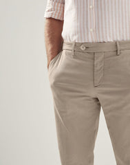 Brunello Cucinelli Orange Cotton Casual Pants