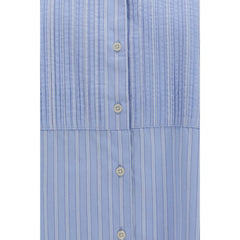 SOSUE Blue Cotton Shirt
