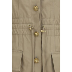 Balmain Beige Cotton Casual Dress