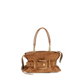 Balmain Brown Calf Leather Bos Taurus Handbag