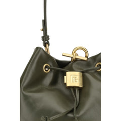 Balmain Bicolor Calf Leather Bos Taurus Backpack