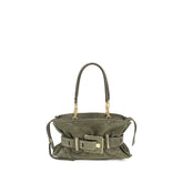 Balmain Bicolor Calf Leather Bos Taurus Handbag