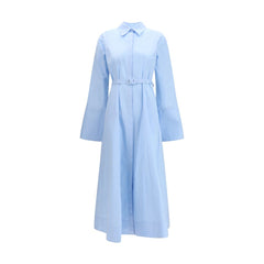 Gabriela Hearst Blue Cotton Casual Dress