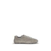 Prada Beige Lamb Ovis Aries Aries Athletic Sneakers