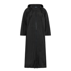 Herno Black Polyester Coat