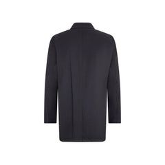 Herno Black Cotton Coat