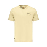 Timberland Beige Cotton Men's T-Shirt