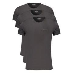 Palm Angels Nero Cotton Men's T-Shirt