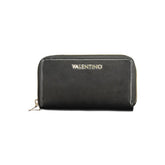 Mario Valentino Black Polyurethane Women's Wallet