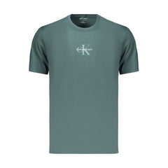 Calvin Klein Blue Cotton Men's T-Shirt