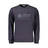 Rifle Blue Cotton Men's Sweatshirt