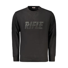 Rifle Black Cotton Men's Sweatshirt