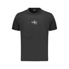 Calvin Klein Black Cotton Men's T-Shirt