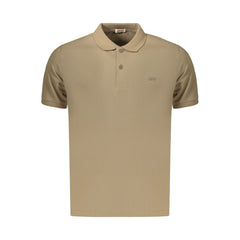 Rifle Brown Cotton Men's Polo Shirt