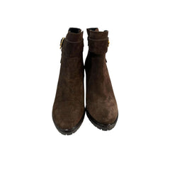 Borbonese Brown Leather Women Boot