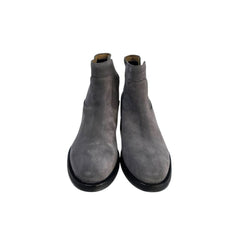 Borbonese Grey Leather Women Boot