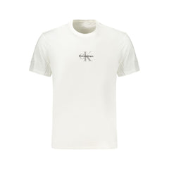 Calvin Klein White Cotton Men's T-Shirt