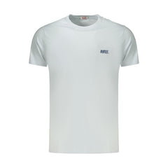 Rifle Light Blue Cotton Men's T-Shirt