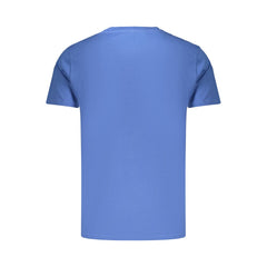 Rifle Blue Cotton Mens T-Shirt