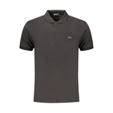Rifle Black Cotton Men's Polo Shirt